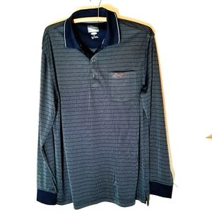 Greg Norman Shark Long Sleeve Polo Shirt
